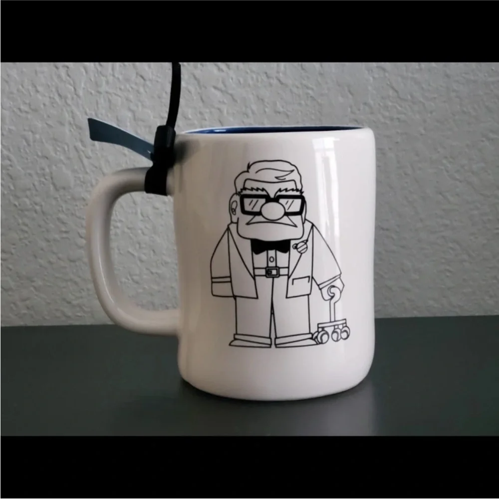 Rae Dunn x Disney Pixar UP Carl Fredricksen Ceramic Mug –‎ Brand New